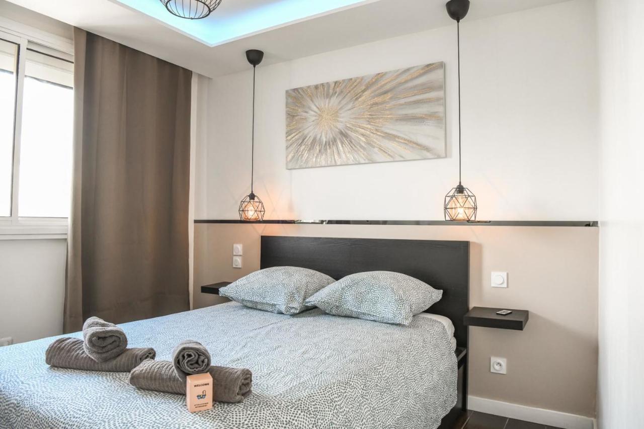 Appart Standing 2 Chambres Avec Balcon Et Parking Marsylia Zewnętrze zdjęcie